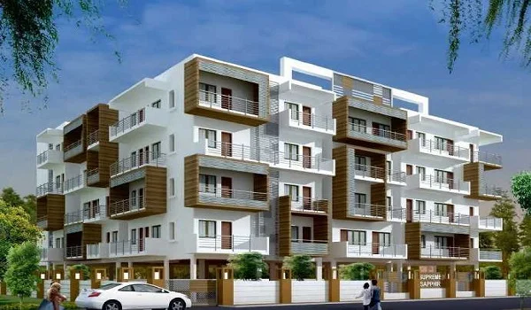 2 BHK Floor plan of Shriram Sapphire apartments