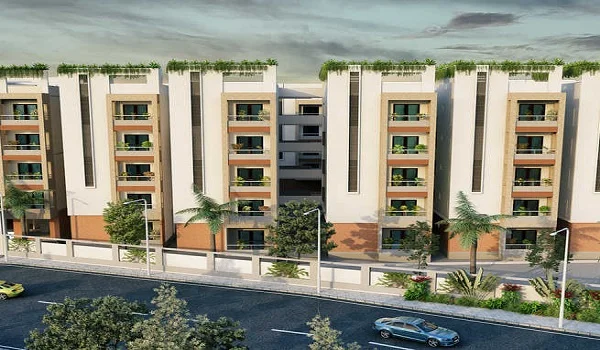 3 BHK Floor plan of Shriram Sapphire apartments